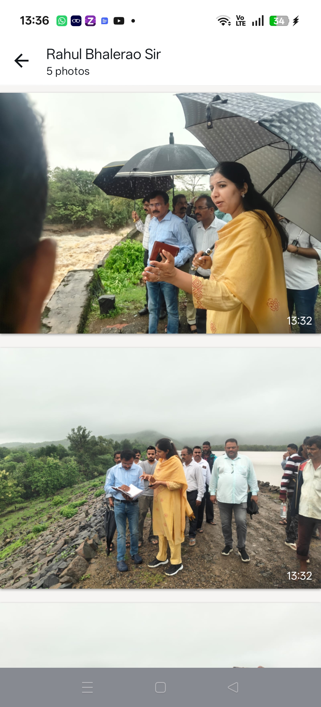 केळवा धरण १०० टक्के भरले २.९५१ क्युसेक्स विसर्ग सुरू*,  *जिल्हा प्रशासन सतर्क असून नागरिकांनी काळजी घ्यावी* *जिल्हाधिकारी डॉ. इंदु राणी जाखड यांचे आवाहन*